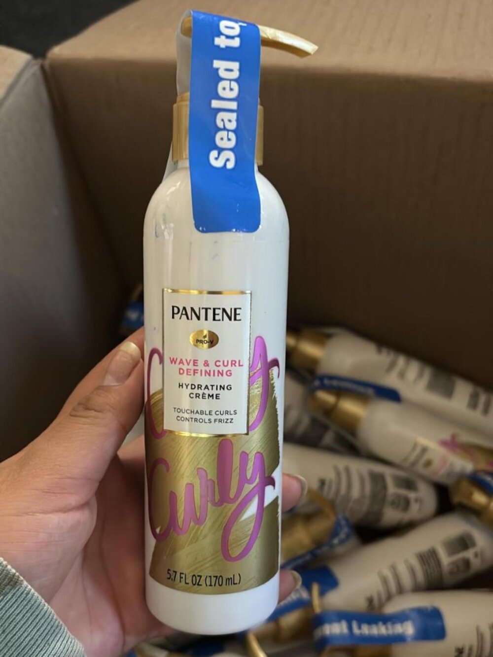 Pantene Pro-V Wave & Curl Defining Hydrating Crème 5.7 oz / 170mL | N I B
